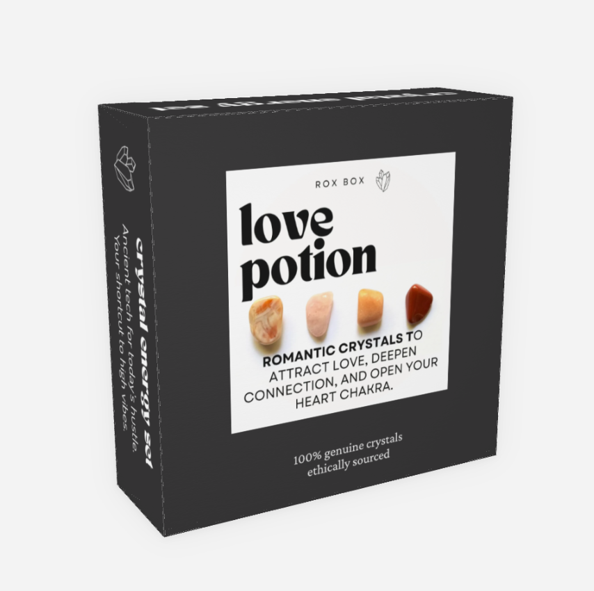 love potion - crystal gift to attract love - cheeky gift witchy gift