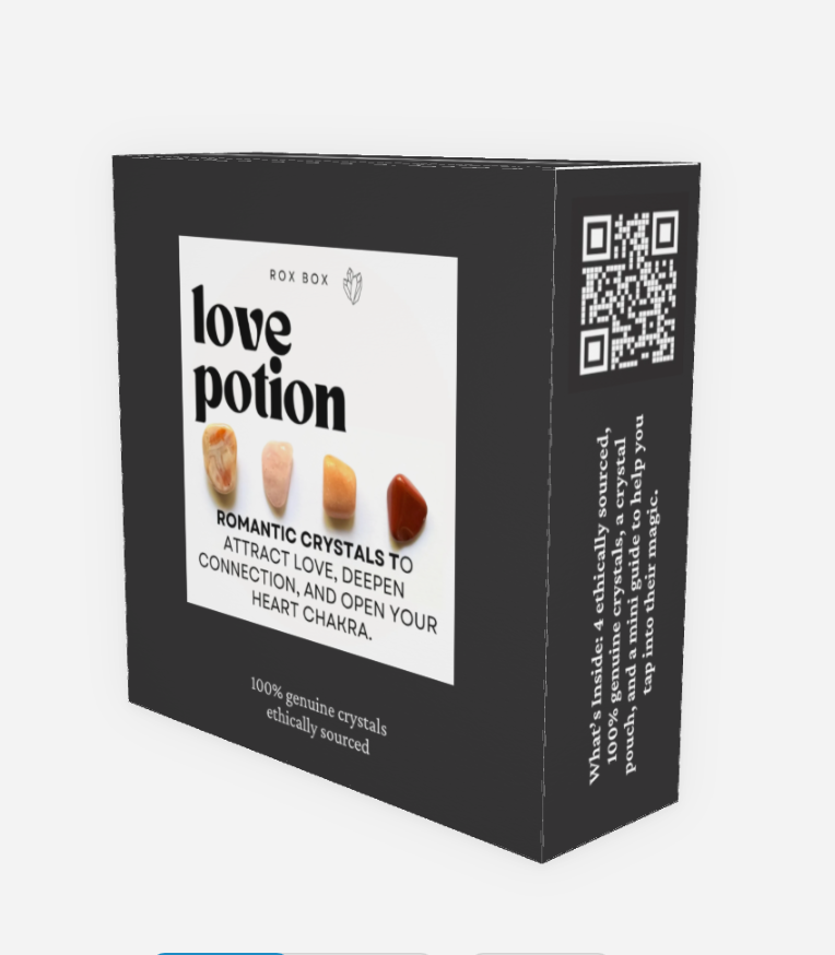 love potion - crystal gift to attract love - cheeky gift witchy gift