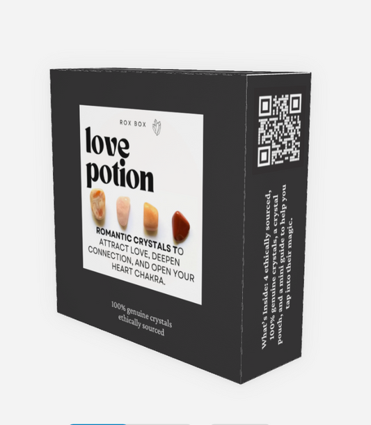 love potion - crystal gift to attract love - cheeky gift witchy gift