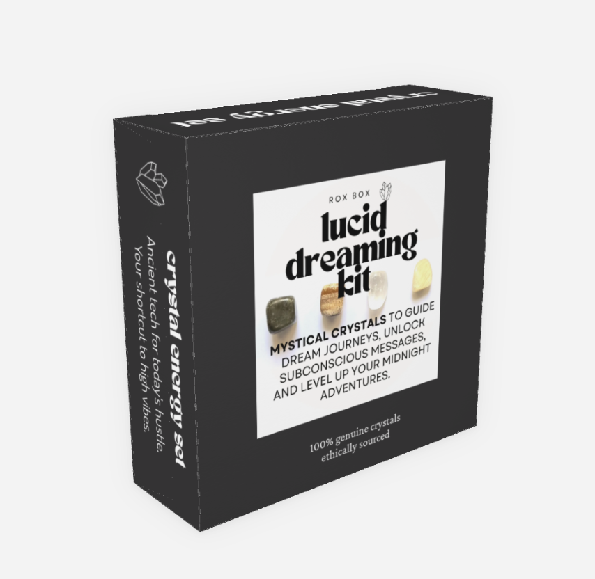 lucid dreaming kit - crystals for dreamwork - metaphysical gift