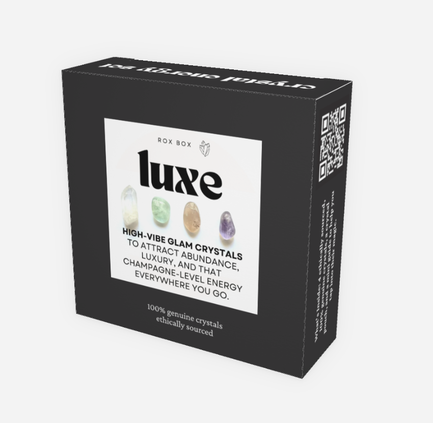 luxe - crystals for abundance - crystals for abundance - fun cheeky gift