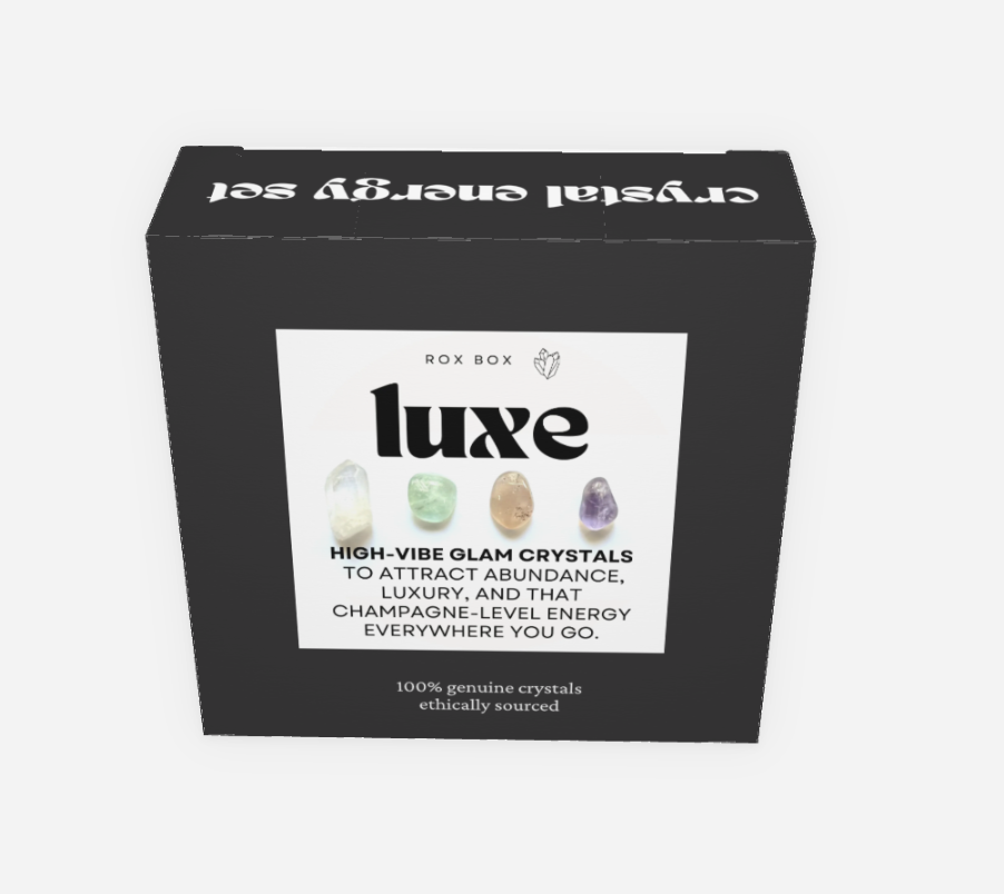 luxe - crystals for abundance - crystals for abundance - fun cheeky gift