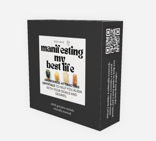 manifesting my best life - crystals for abundance - cheeky gift funny gift