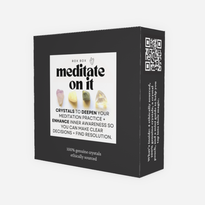 meditate on It - crystal gift for enhanced meditation - metaphysical gift