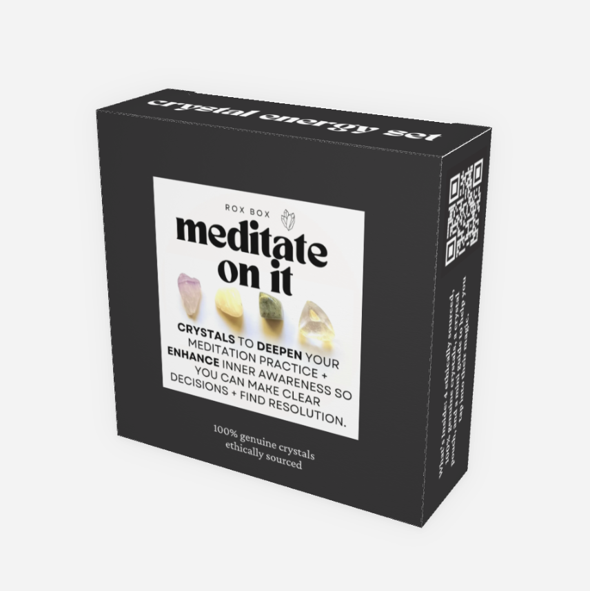 meditate on It - crystal gift for enhanced meditation - metaphysical gift