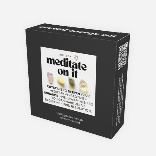 meditate on It - crystal gift for enhanced meditation - metaphysical gift