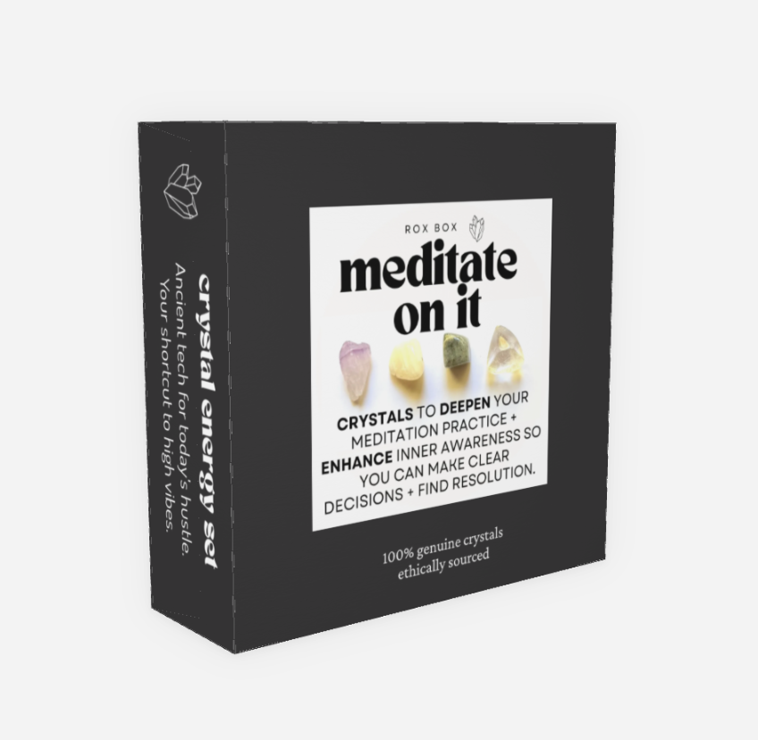 meditate on It - crystal gift for enhanced meditation - metaphysical gift