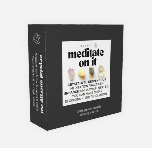 meditate on It - crystal gift for enhanced meditation - metaphysical gift