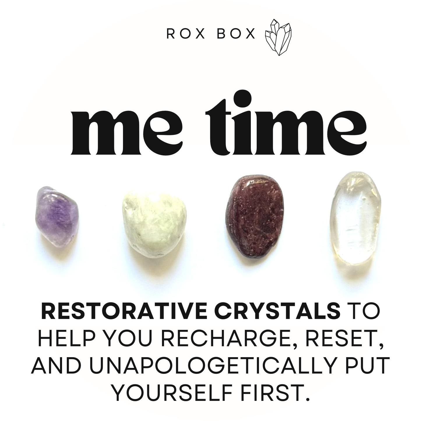 me time - crystals for recharging - cheeky gift funny gift