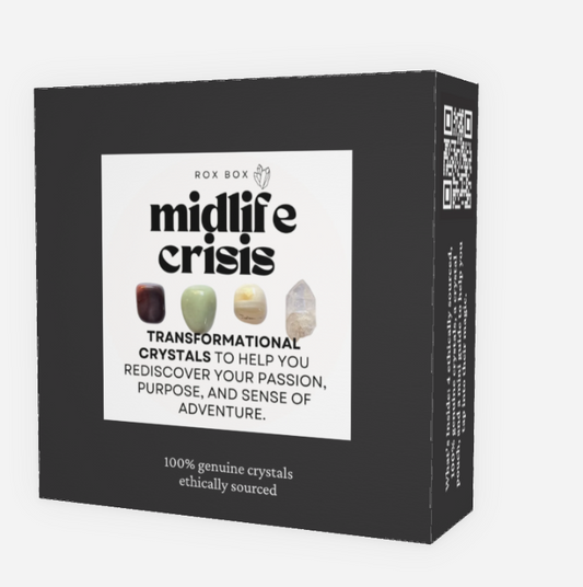 midlife crisis - crystals for transformation - cheeky gift funny gift
