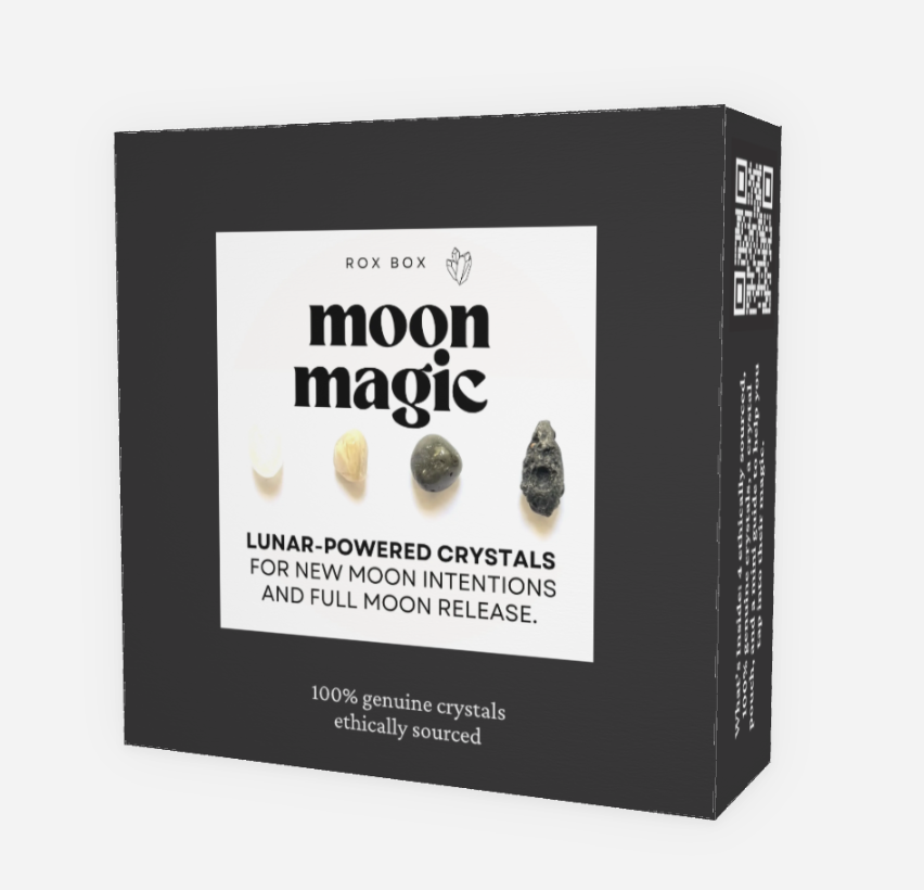 moon magic - crystals for intention - ritual , spiritual gift