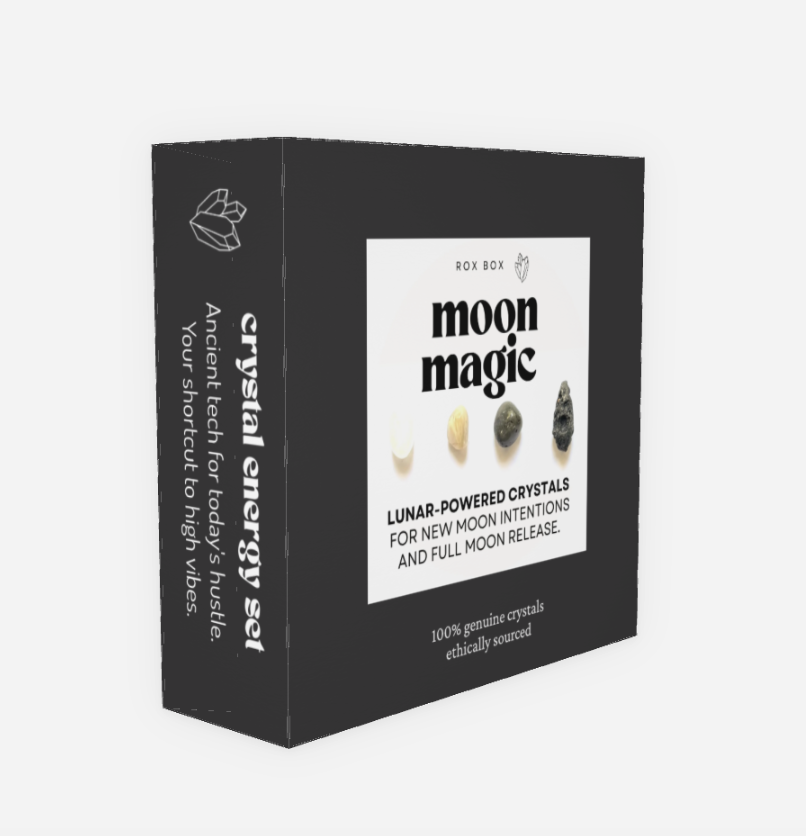 moon magic - crystals for intention - ritual , spiritual gift