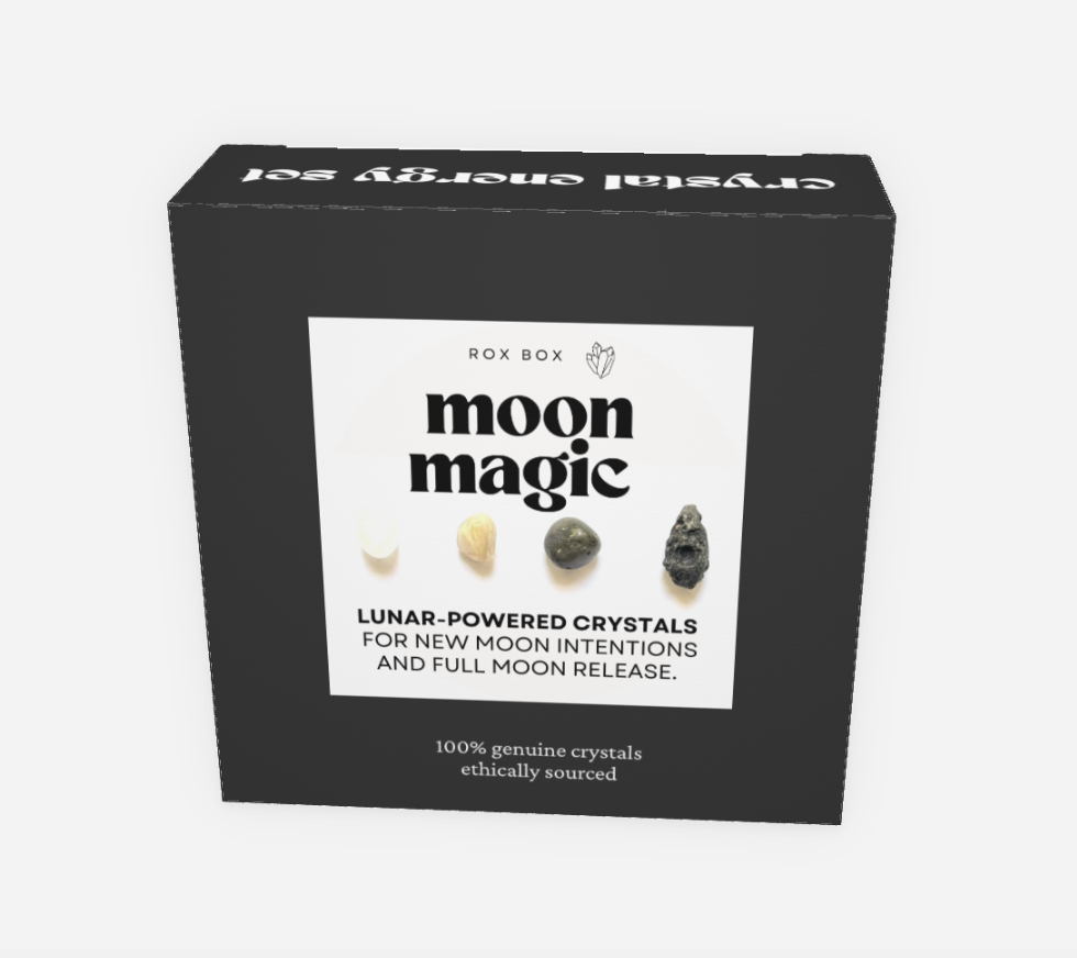 moon magic - crystals for intention - ritual , spiritual gift