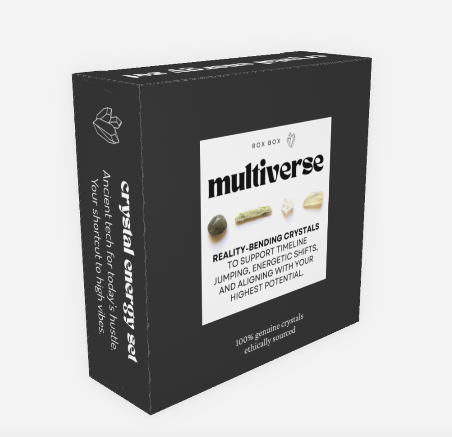 multiverse - crystals for expansion - cheeky gift funny gift