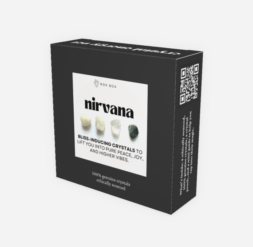 nirvana - crystals for bliss and joy - cheeky gift funny gift