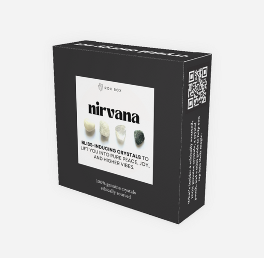 nirvana - crystals for bliss and joy - cheeky gift funny gift