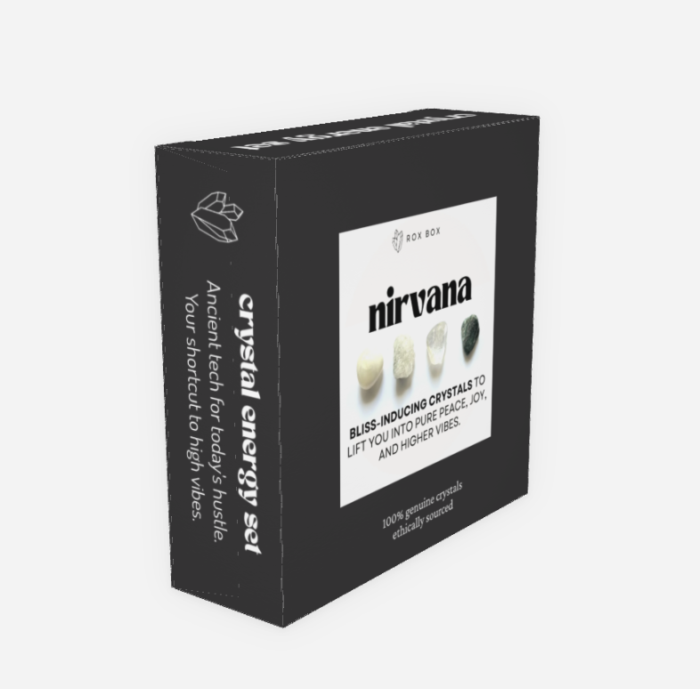 nirvana - crystals for bliss and joy - cheeky gift funny gift