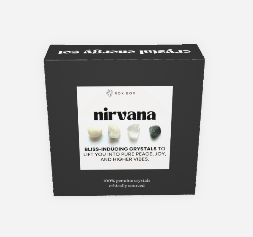 nirvana - crystals for bliss and joy - cheeky gift funny gift
