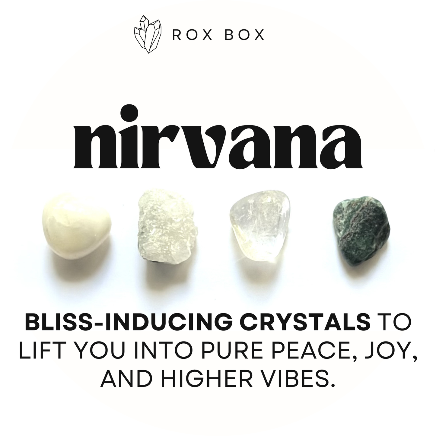 nirvana - crystals for bliss and joy - cheeky gift funny gift