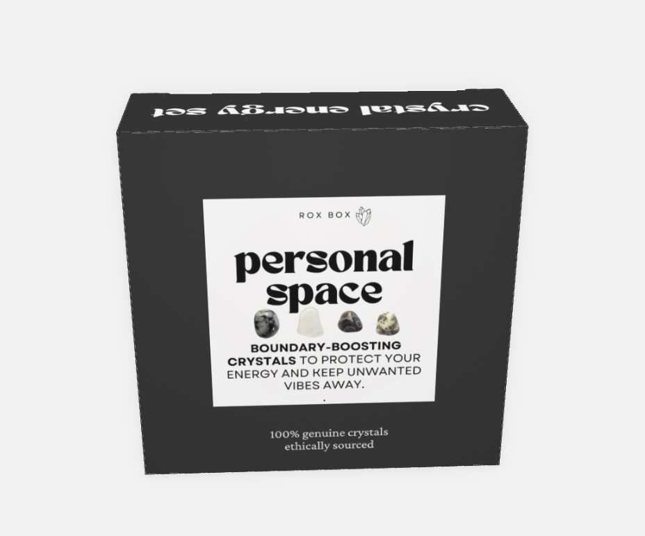 personal space - crystals for energy protection - funny cheeky gift