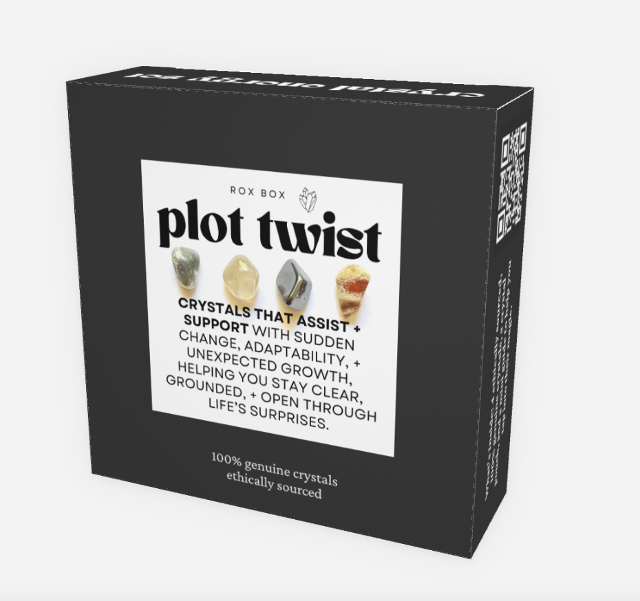 plot twist - crystal gift for flexibility - cheeky gift funny gift