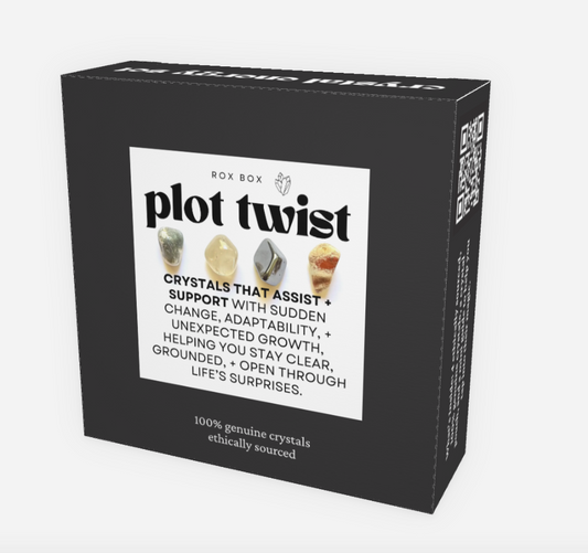 plot twist - crystal gift for flexibility - cheeky gift funny gift