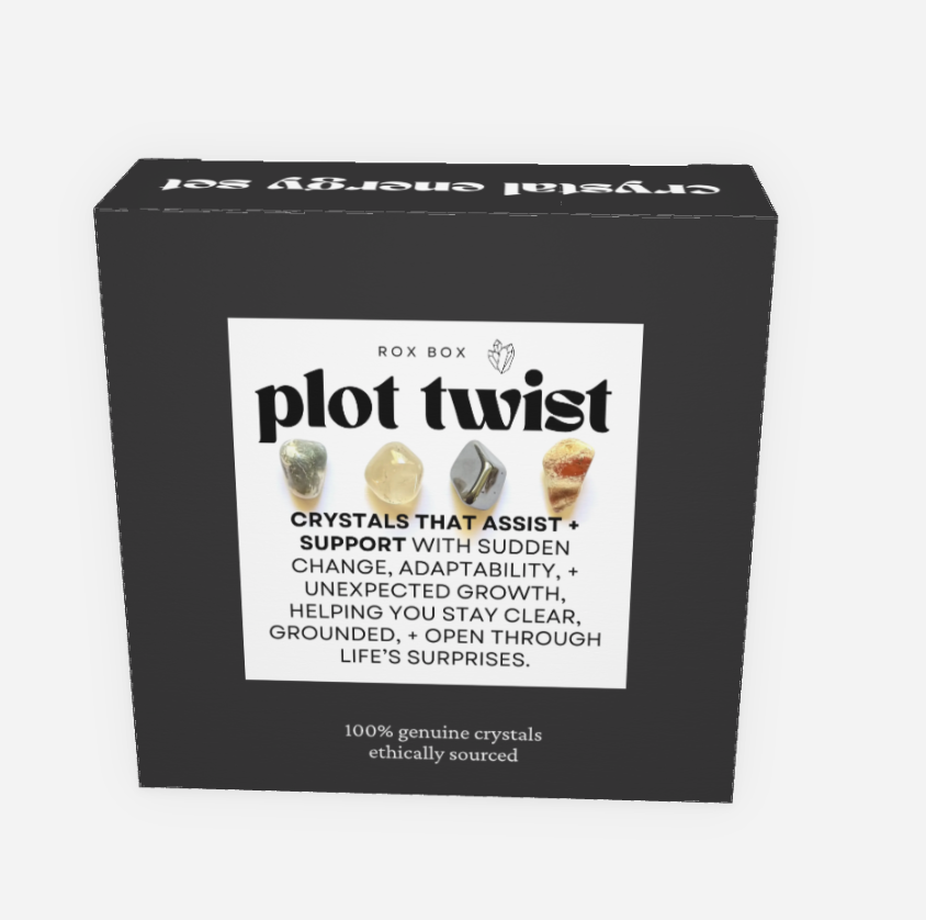 plot twist - crystal gift for flexibility - cheeky gift funny gift