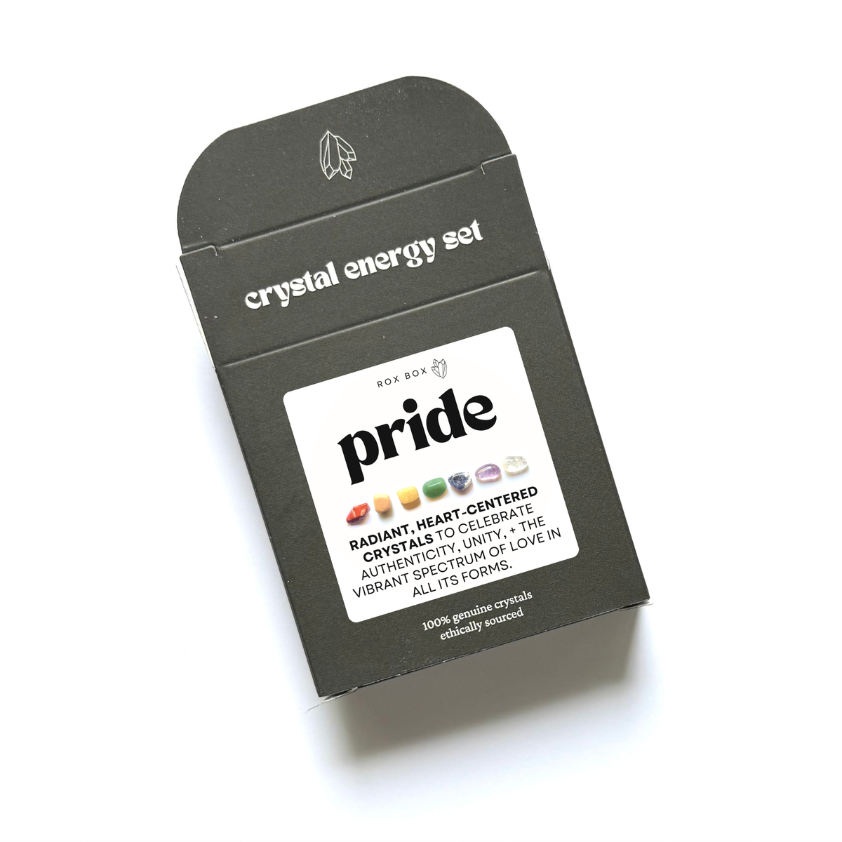 LGBTQ+ Crystal Collections - crystal set for love, acceptance, pride, support