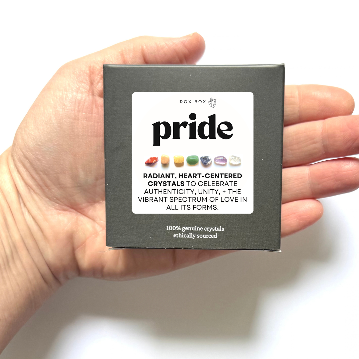 LGBTQ+ Crystal Collections - crystal set for love, acceptance, pride, support