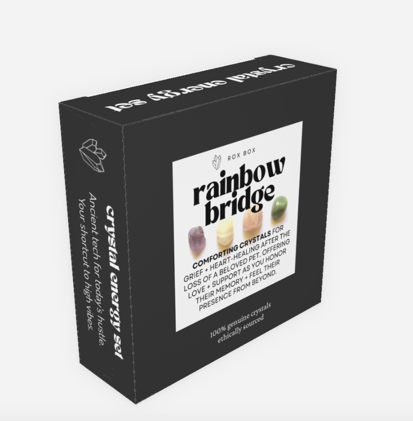 rainbow bridge - crystals for grief - Care Package Gift