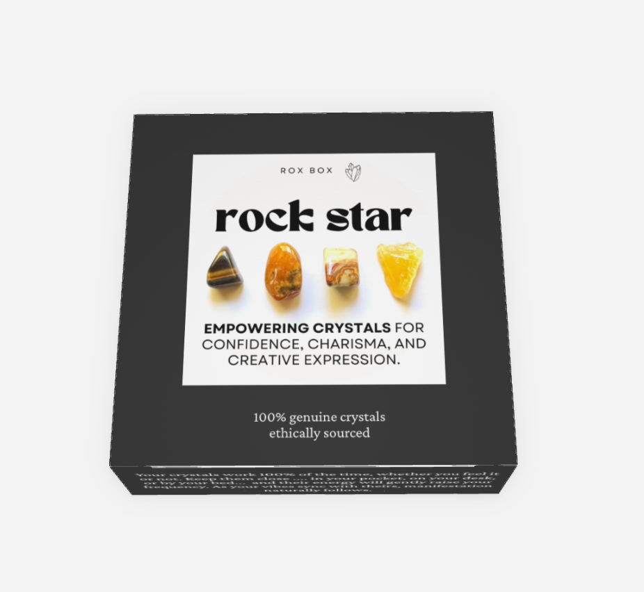 rock star - crystal gift for empowerment - cheeky gift funny gift