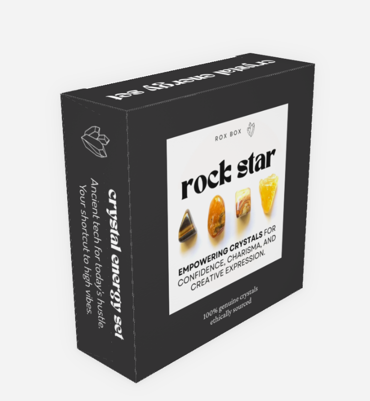 rock star - crystal gift for empowerment - cheeky gift funny gift