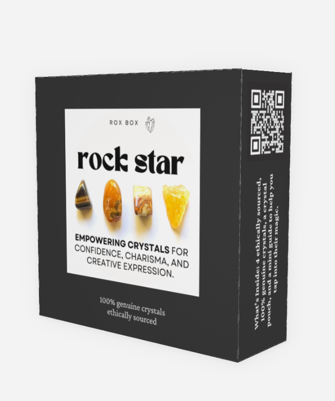 rock star - crystal gift for empowerment - cheeky gift funny gift