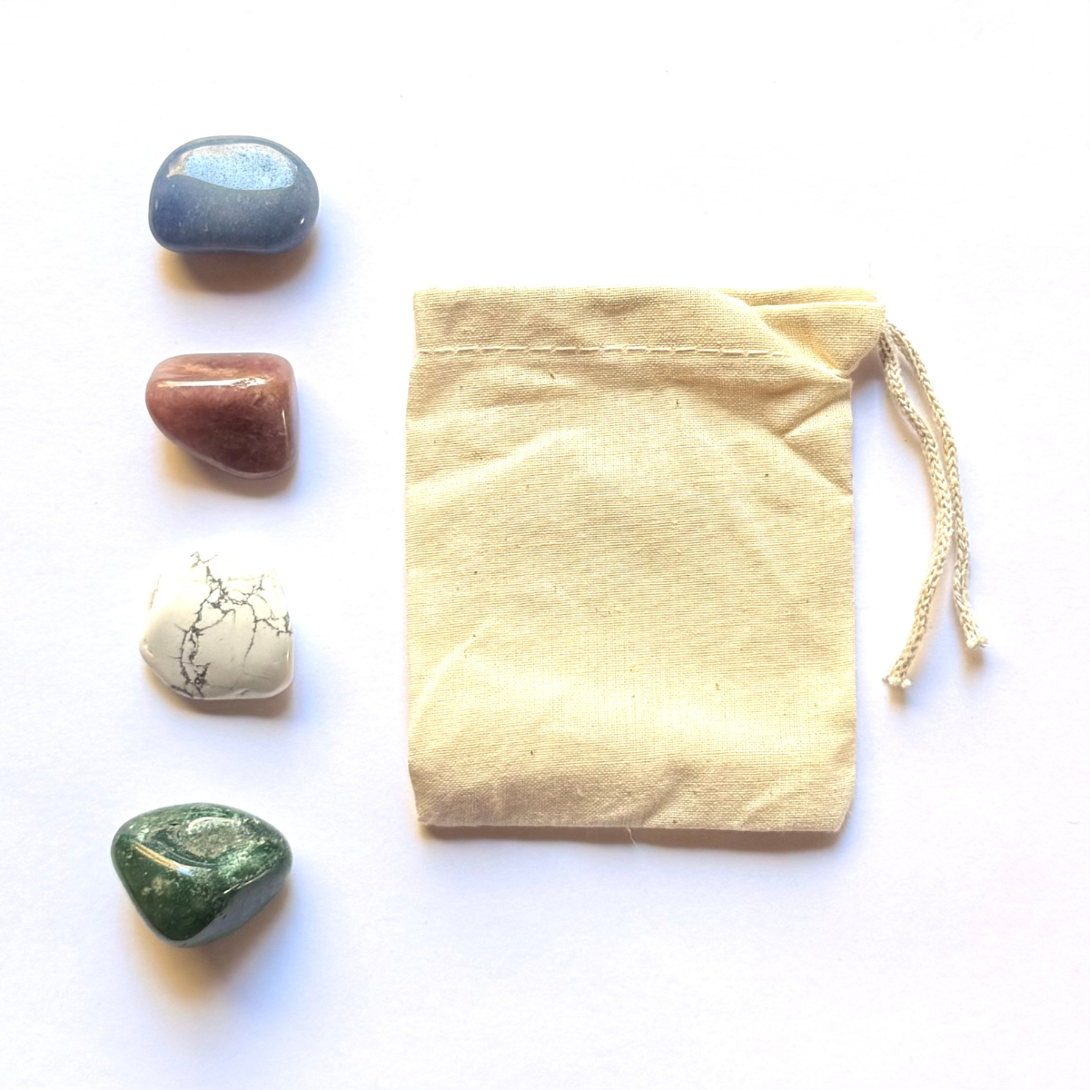 social anxiety crystals - crystals for calm + confidence - wellness gift