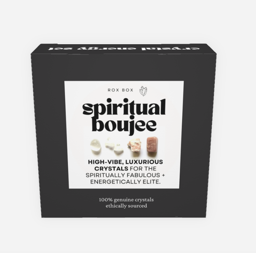 spiritual boujee - crystal gift for high vibes - cheeky gift funny gift