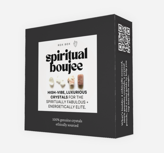 spiritual boujee - crystal gift for high vibes - cheeky gift funny gift