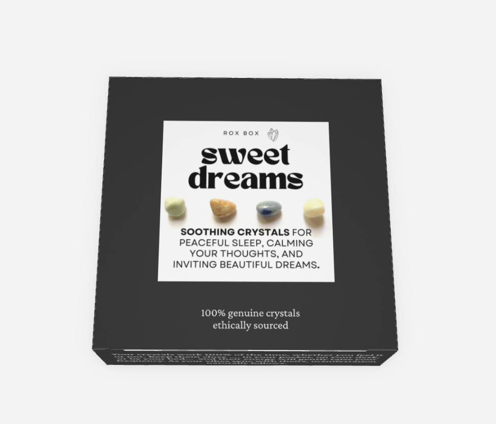 sweet dreams - crystal gift for restful sleep - wellness gift