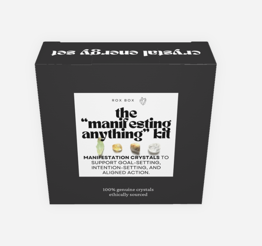 the “manifesting anything” kit - crystals for abundance - cheeky gift funny gift