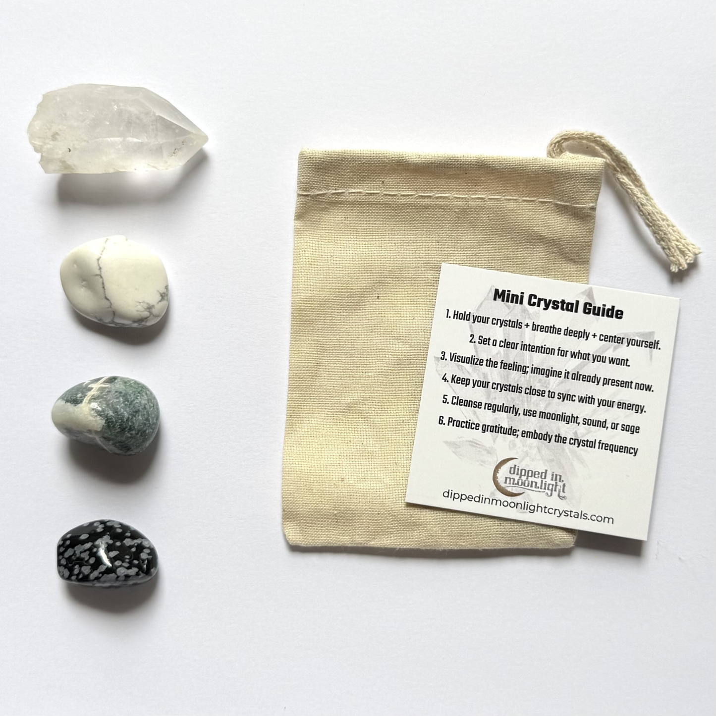 the reset button - crystals for energy clearing - cheeky gift funny gift