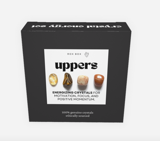 uppers - crystal gift for motivation + focus - cheeky gift funny gift