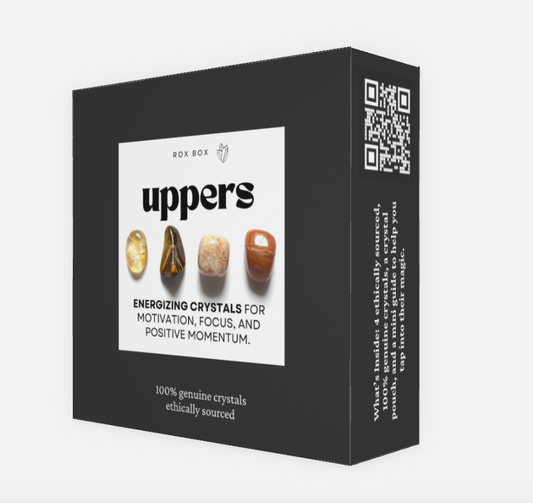 uppers - crystal gift for motivation + focus - cheeky gift funny gift