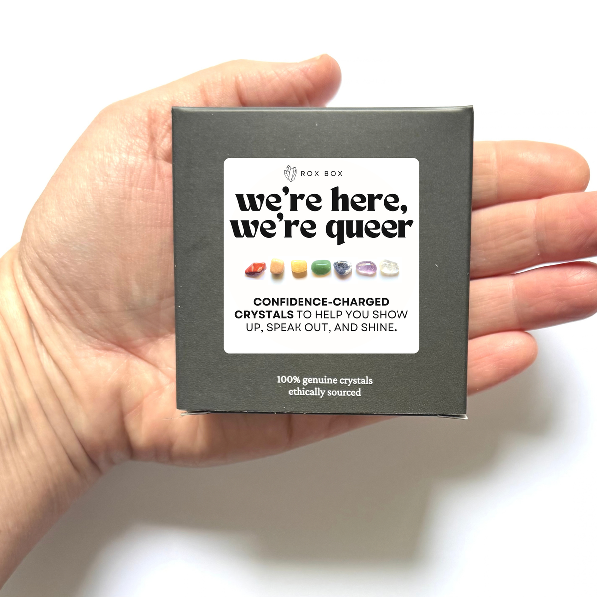LGBTQ+ Crystal Collections - crystal set for love, acceptance, pride, support