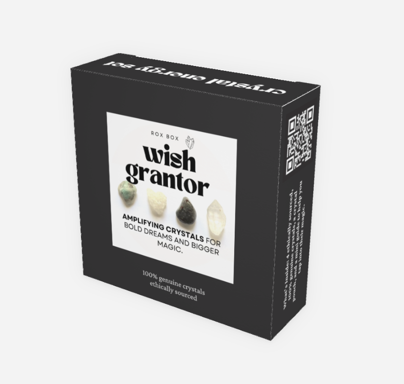 wish grantor - crystals for manifesting - Witchy Gift - cheeky