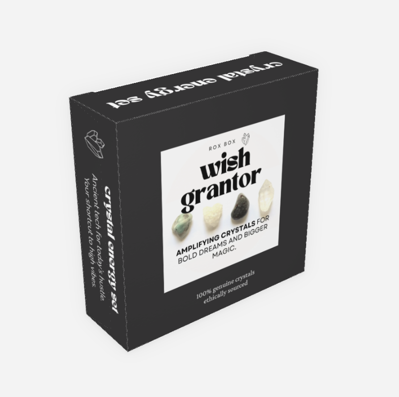 wish grantor - crystals for manifesting - Witchy Gift - cheeky