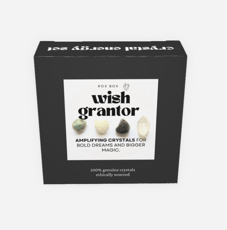 wish grantor - crystals for manifesting - Witchy Gift - cheeky