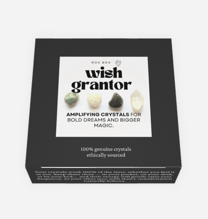 wish grantor - crystals for manifesting - Witchy Gift - cheeky