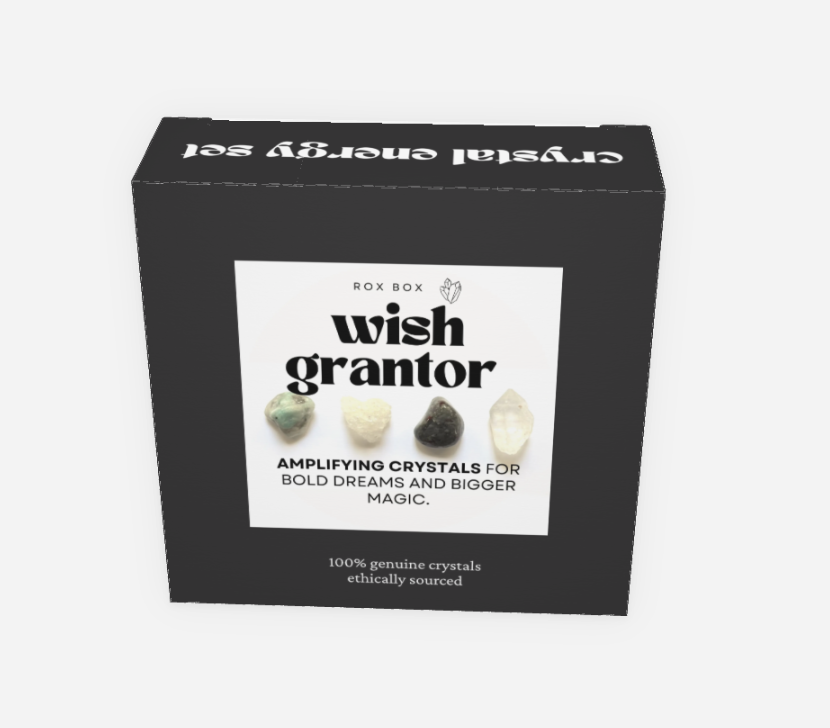 wish grantor - crystals for manifesting - Witchy Gift - cheeky