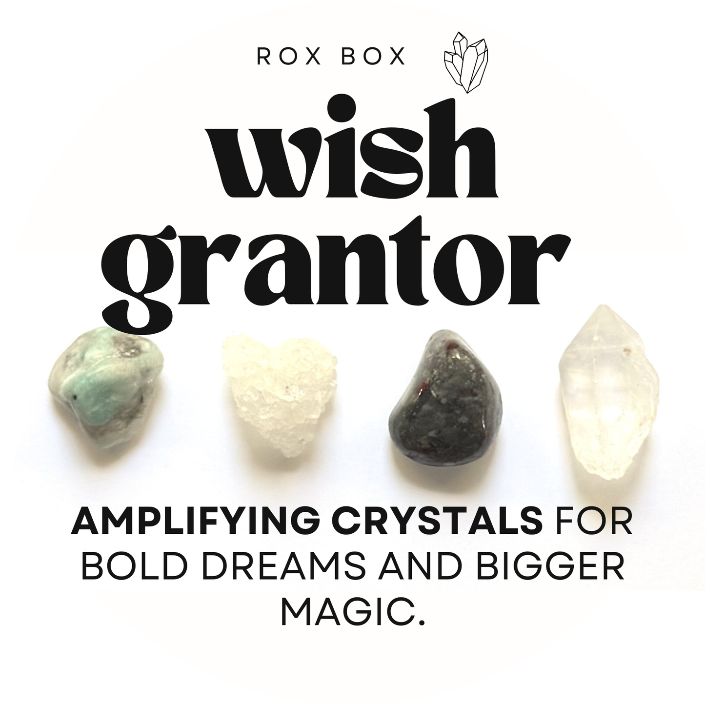 wish grantor - crystals for manifesting - Witchy Gift - cheeky