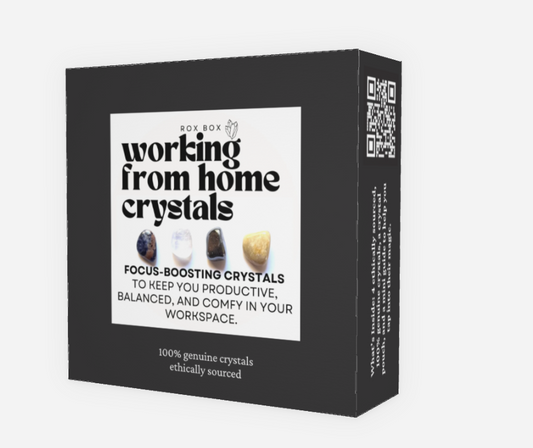 working from home crystals - crystals for focus - fun cheeky gift