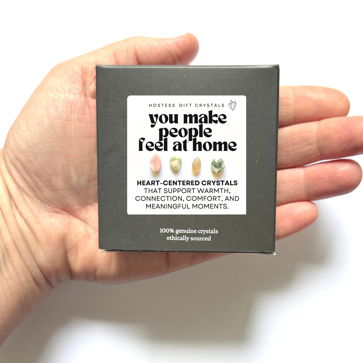 Holiday and Hostess  X Crystal Energy Sets - gemstone holiday magic, hostess energy, and a little crystal-powered good cheer
